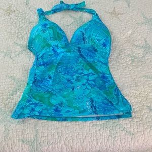 Lauren Halter Tankini Swim Top